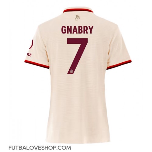 Dres Bayern Munich Serge Gnabry #7 Tretina pre Ženy 2024-25 Krátky Rukáv